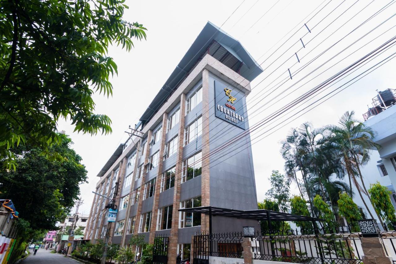 Oyo 9202 Hotel Central Courtyard Siliguri Exterior photo